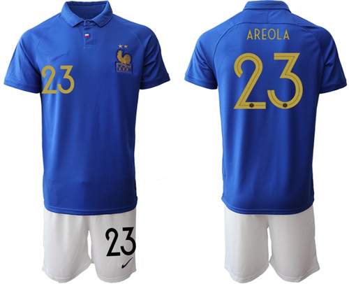 France #23 Areola 100th Anniversary Edition Soccer Country Jersey